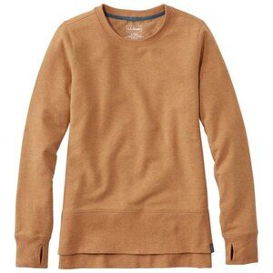 NEW WITH TAGS - Women's L.L.Bean Cozy Sweatshirt, Split-Hem Size Medium Regular